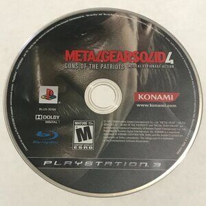 Metal Gear Solid 4 Guns of the Patriots (Sony PlayStation 3, 2008) PS3 Tested